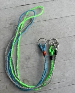 Braided Fishing Lanyard Ergonomic Design Colorful Fly Necklace